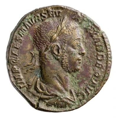 Sestertius - Severus Alexander P M TR P VI COS II P P S C; Aequitas front