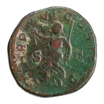 Sestertius - Severus Alexander P M TR P VI COS II P P S C; Pax back