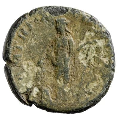 Sestertius - Severus Alexander P M TR P X COS III P P S C; Annona back