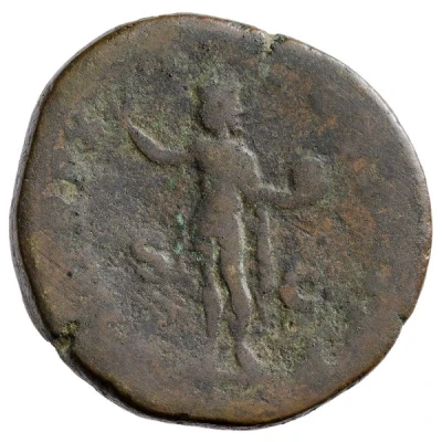 Sestertius - Severus Alexander P M TR P X COS III P P S C; Sol back