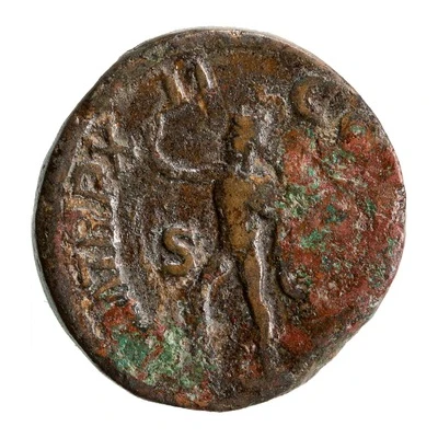 Sestertius - Severus Alexander P M TR P XII COS III P P S C; Sol back