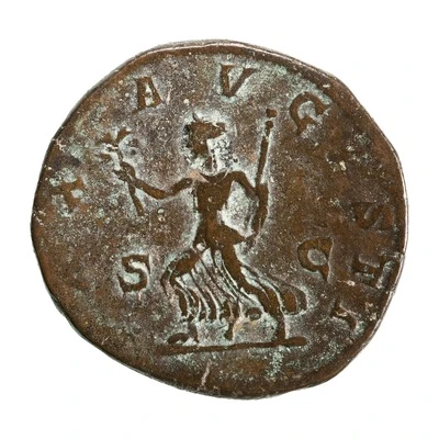 Sestertius - Severus Alexander PAX AVGVSTI S C; Pax back