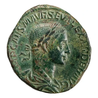 Sestertius - Severus Alexander POINTIF MAX TR P IIII COS P P S C front