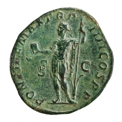 Sestertius - Severus Alexander POINTIF MAX TR P IIII COS P P S C back