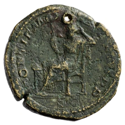 Sestertius - Severus Alexander PONTIF MAX TR P II COS P P S C; Securitas back