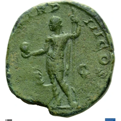 Sestertius - Severus Alexander PONTIF MAX TR P III C OS P P S C back