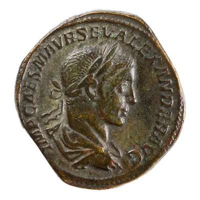 Sestertius - Severus Alexander PONTIF MAX TR P III C OS P P S C front