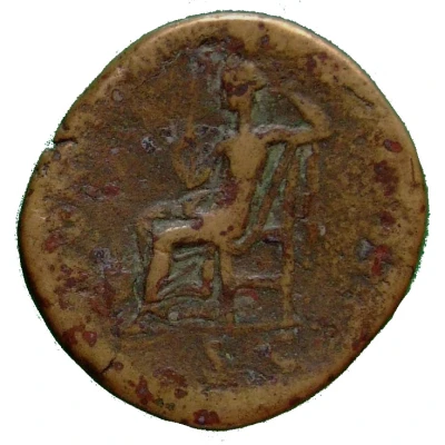 Sestertius - Severus Alexander POTESTAS PERPETV S C; Securitas back