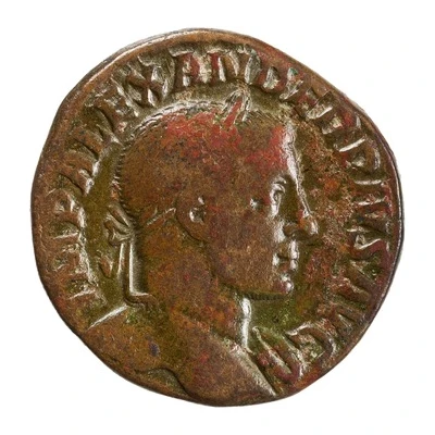Sestertius - Severus Alexander PROVIDENTIA AVG S C; Providentia front