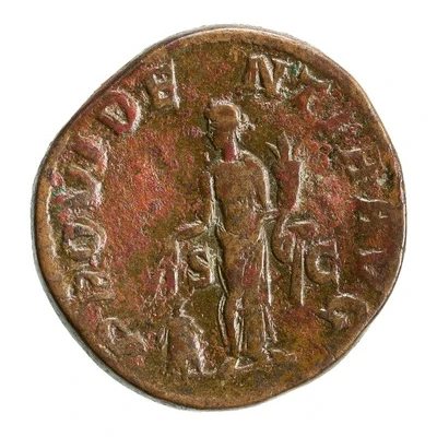 Sestertius - Severus Alexander PROVIDENTIA AVG S C; Providentia back