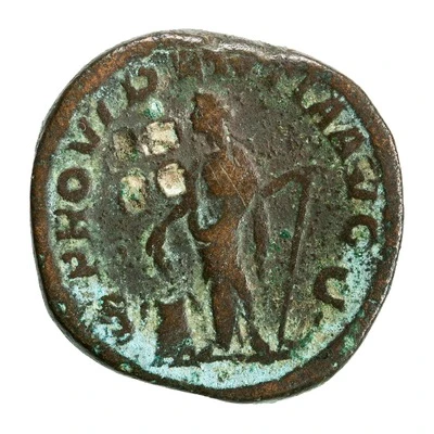 Sestertius - Severus Alexander PROVIDENTIA AVG S C; Providentia back