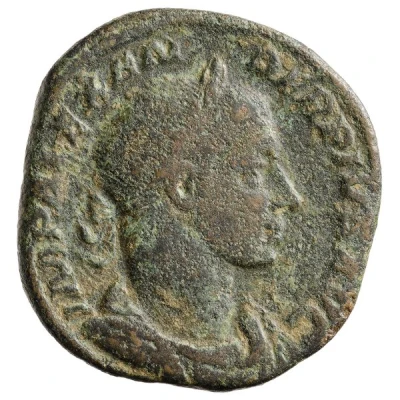 Sestertius - Severus Alexander PROVIDENTIA AVG S C; Providentia front