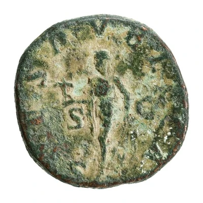 Sestertius - Severus Alexander SPES PVBLICA S C; Spes back