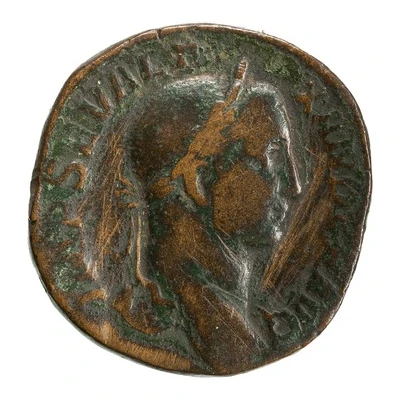 Sestertius - Severus Alexander VICTORIA AVGVSTI S C; Victory front
