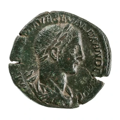 Sestertius - Severus Alexander VICTORIA AVGVSTI S C; Victory front