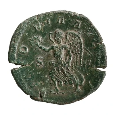 Sestertius - Severus Alexander VICTORIA AVGVSTI S C; Victory back