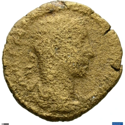 Sestertius - Severus Alexander VIRTVS AVGSTI S C; Romulus front
