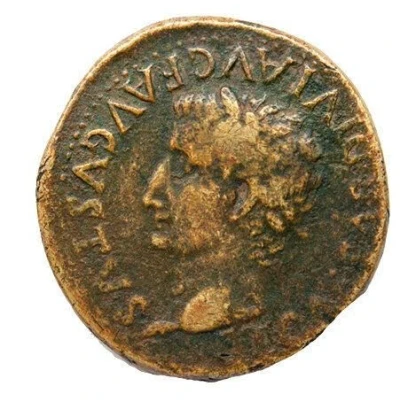 Sestertius - Tiberius C V T T front