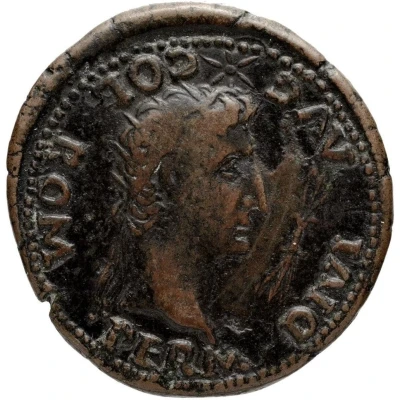 Sestertius - Tiberius front