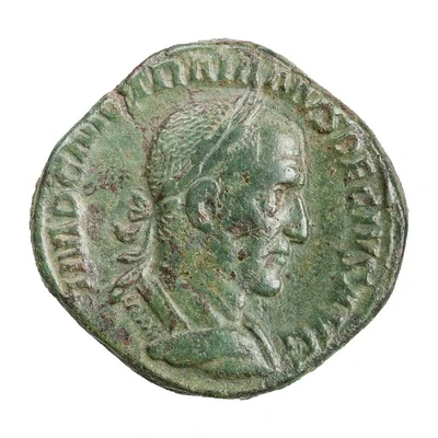 Sestertius - Trajan Decius DACIA S C; Dacia front