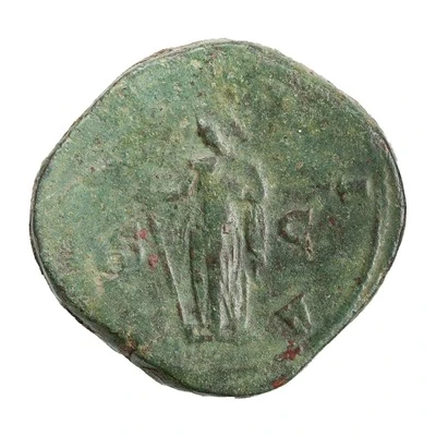 Sestertius - Trajan Decius DACIA S C; Dacia back