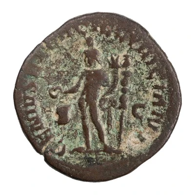 Sestertius - Trajan Decius GENIVS EXERC ILLVRICIANI S C; Genius back