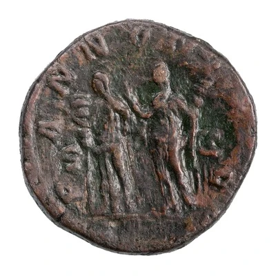 Sestertius - Trajan Decius PANNONIAE S C; Pannonia back