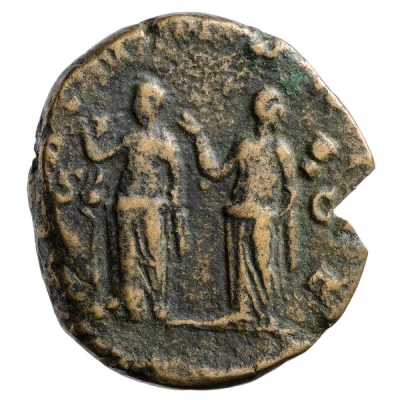 Sestertius - Trajan Decius PANNONIAE S C; Pannonia back