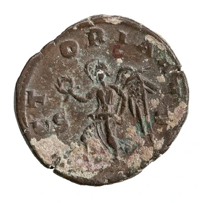 Sestertius - Trajan Decius VICTORIA AVG S C; Victory back