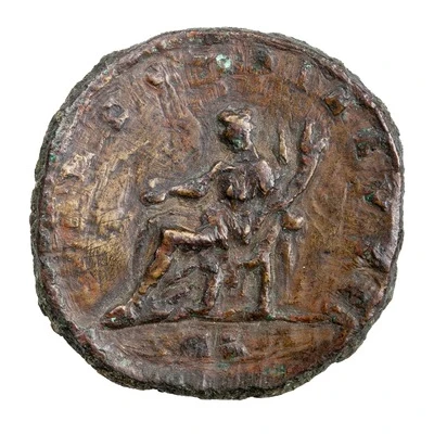 Sestertius - Trebonianus Gallus CONCORDIA AVGG S C; Concordia back