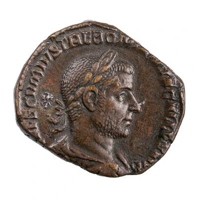 Sestertius - Trebonianus Gallus LIBERALITAS AVGG S C; Liberalitas front