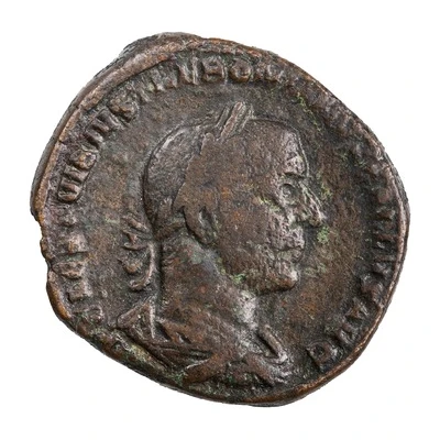 Sestertius - Trebonianus Gallus LIBERTAS AVGG S C; Libertas front