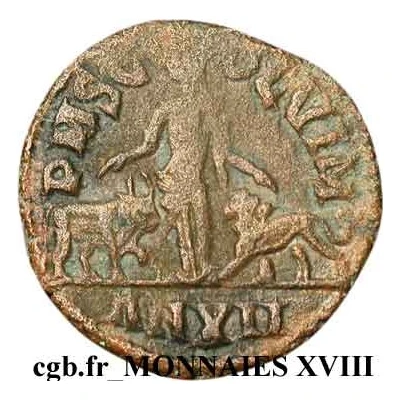 Sestertius - Trebonianus Gallus P M S COL VIM AN XII; Viminacium back