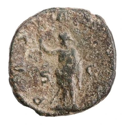 Sestertius - Trebonianus Gallus PAX AVGG S C; Pax back