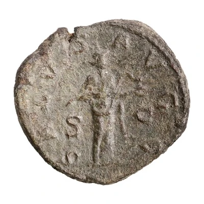 Sestertius - Trebonianus Gallus SALVS AVGG S C; Salus back