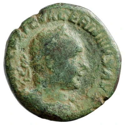 Sestertius - Valerianus CONCORDIAE AVGG S C; Concordia front