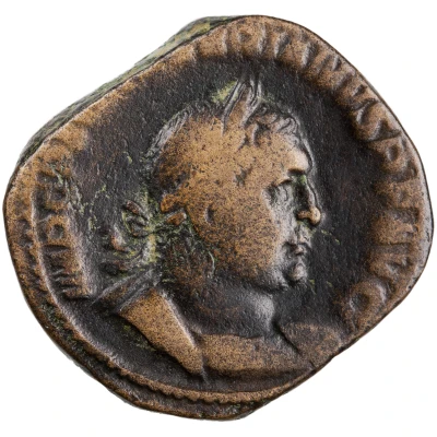 Sestertius - Valerianus FELICITAS AVGG S C; Felicitas front