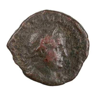 Sestertius - Valerianus FIDES MILITVM S C; Fides front