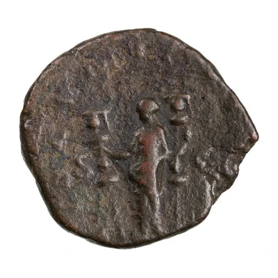 Sestertius - Valerianus FIDES MILITVM S C; Fides back