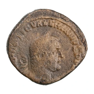 Sestertius - Valerianus FIDES MILITVM S C; Fides front
