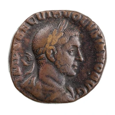 Sestertius - Volusianus FELICITAS PVBLICA S C; Felicitas front