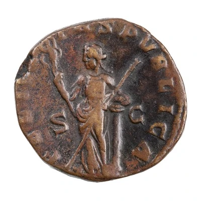 Sestertius - Volusianus FELICITAS PVBLICA S C; Felicitas back