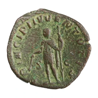 Sestertius - Volusianus PRINCIPI IVVENTVTIS S C back