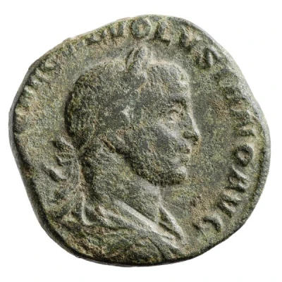 Sestertius - Volusianus SECVRITAS AVGG S C; Securitas front
