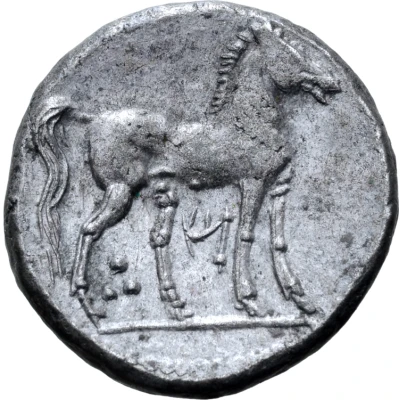 Shekel 241 BC - 238 BC back