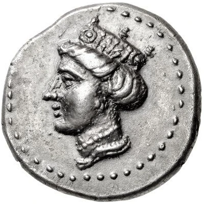 Siglos - Aris.. Peiraeeus 435 BC - 370 BC front