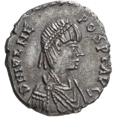 Siliqua - Julius Nepos VRBIS ROMA; Ravenna front