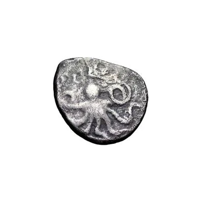 Silver 20 Asses Gorgoneion series II: octopus 301 BC - 206 BC back