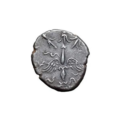 Silver 20 Asses Tinia series 301 BC - 206 BC back