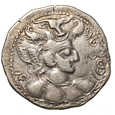 Silver Drachm, Anonymous, 500 - 550, Ghazni front